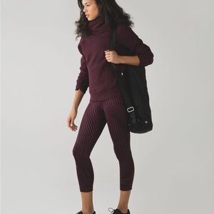 Lululemon wunder under crop size 6